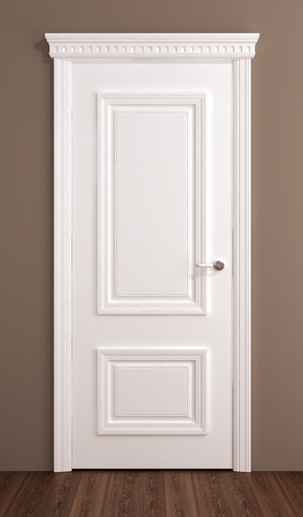 Серый Пол Белые Двери Фото